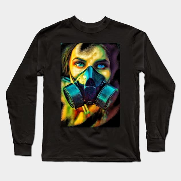 Covib19 Long Sleeve T-Shirt by Dorosh.art